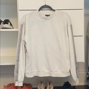 White sweatshirt! <3